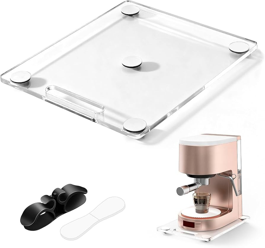 Acrylic Sliding Tray for Coffee Maker & Kitchen Appliances-12"x14", Appliance Slider for Coffee M... | Amazon (US)