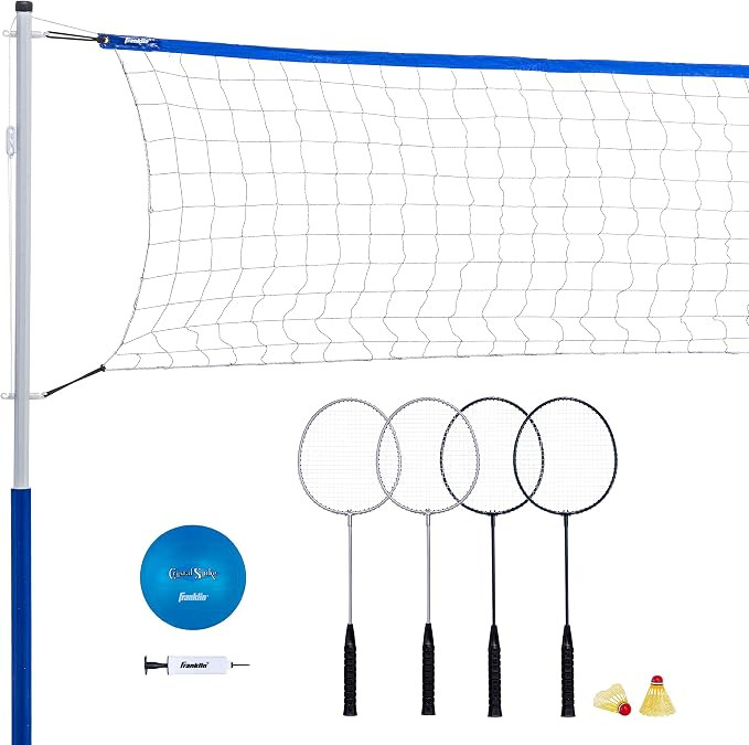 Franklin Sports Volleyball and Badminton Set | Amazon (US)