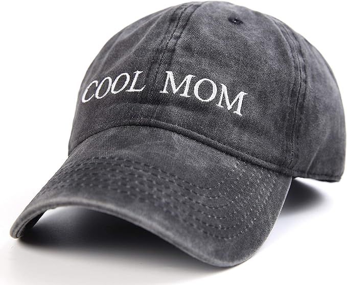 Cool Mom Hat, Gift for Mothers Day Brithday Christmas Mama Hats for Women, Embroidery Distressed ... | Amazon (US)