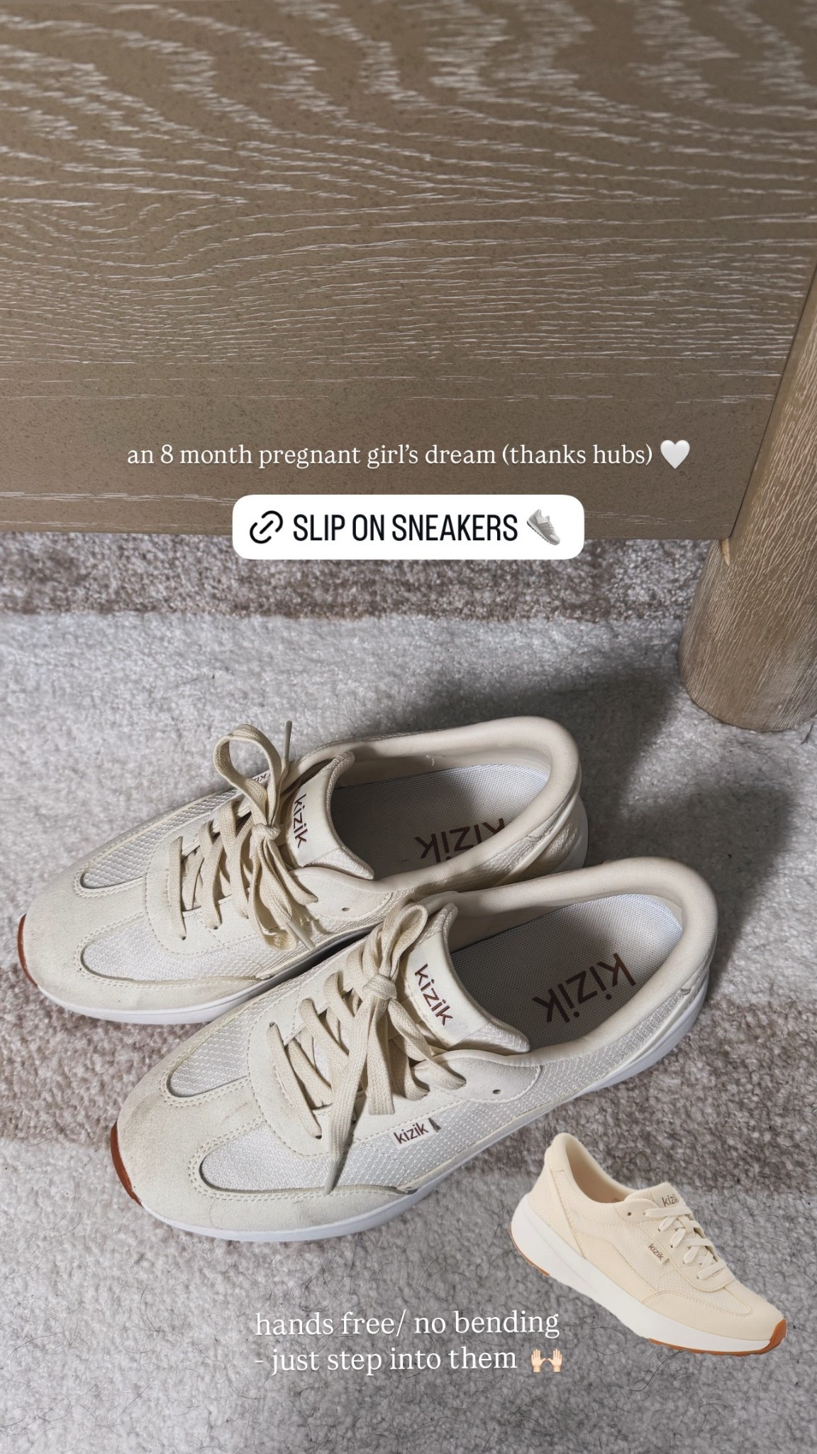 Slip on/ hands free step in sneaker 👟 

#LTKBump #LTKActive #LTKGiftGuide