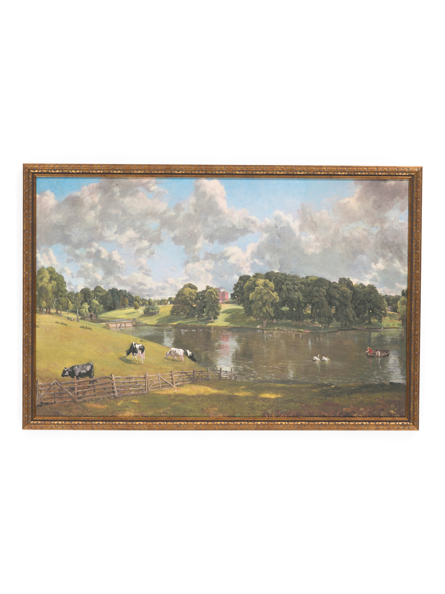 24x36 Landscape With Cows Wall Art | Pillows & Decor | Marshalls | Marshalls