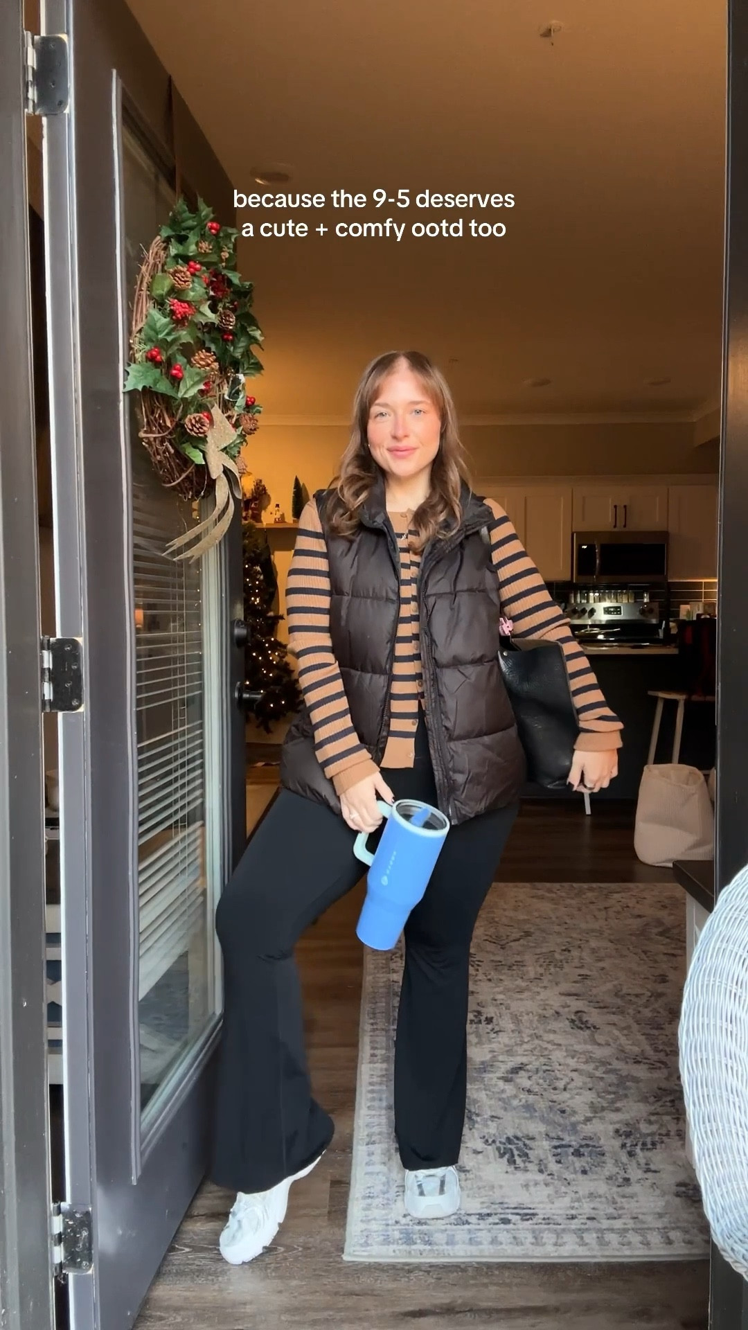Today’s chilly work day ootd! I love a good oversized puffer vest and sweater combo! Wearing a medium in both and the sweater is only $25 at Target!! 

#LTKFindsUnder50 #LTKActive #LTKootd