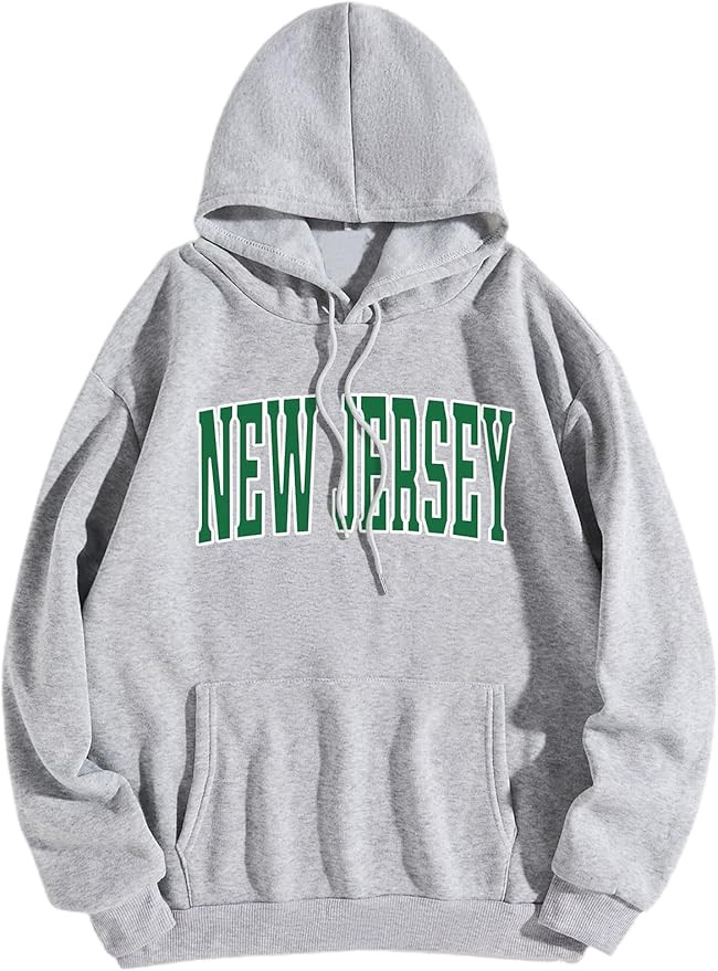 SOLY HUX Women's Casual California Hoodie Long Sleeve Drawstring Pullover Sweatshirt | Amazon (US)