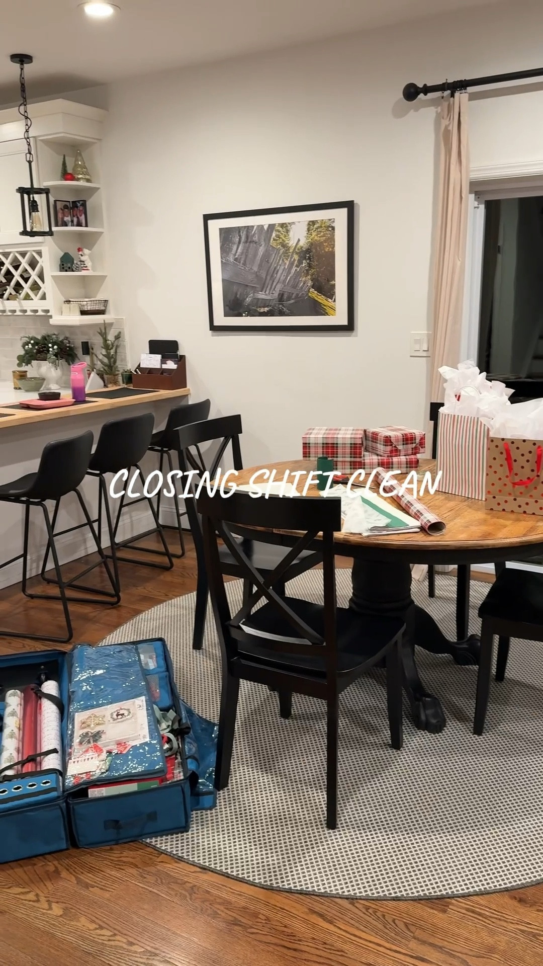 Let’s close down this house after my daughters play date and a little wrapping session. 

#LTKmomlife #LTKHoliday #LTKHome