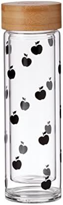 Kate Spade Ks Apple Toss Glass Hydration Bottle, 1.19 | Amazon (US)