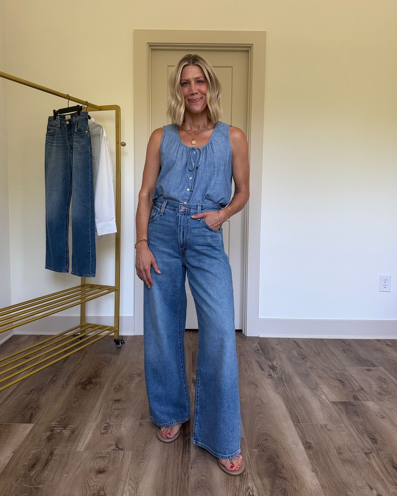 Wearing 26 jeans, xs top

@levi #levisltkpartner

#LTKOver40 #LTKSeasonal #LTKootd