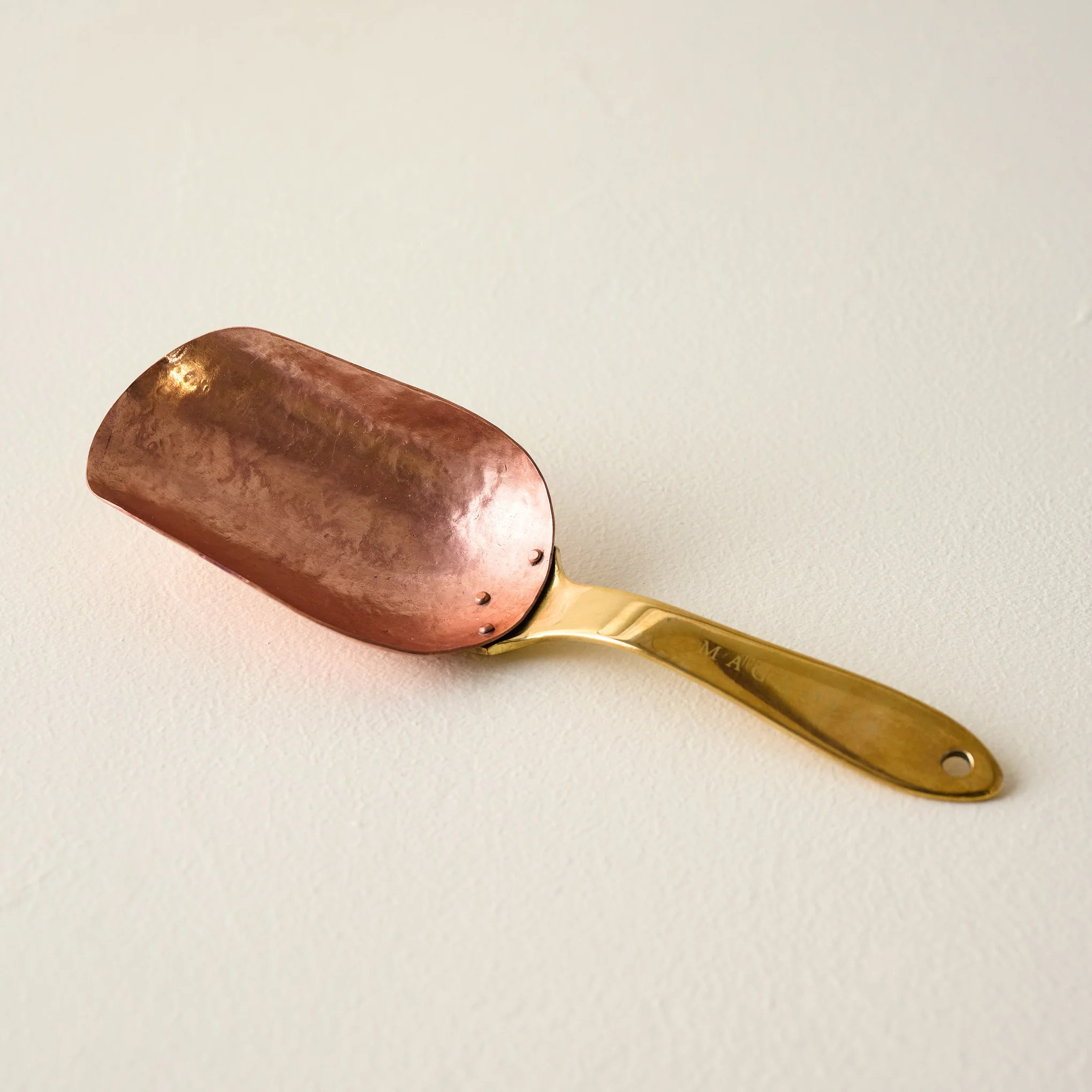 Magnolia Handmade Copper and Gold Scoop | Magnolia