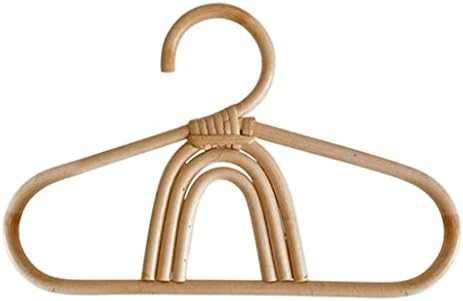 Baoblaze Creative Wall Hook Household Durable Rattan Cloth Rack Children Cloth Hanger Infant Hangers | Amazon (US)