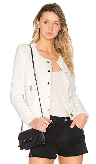 IRO Agnette Jacket in Ecru | Revolve Clothing
