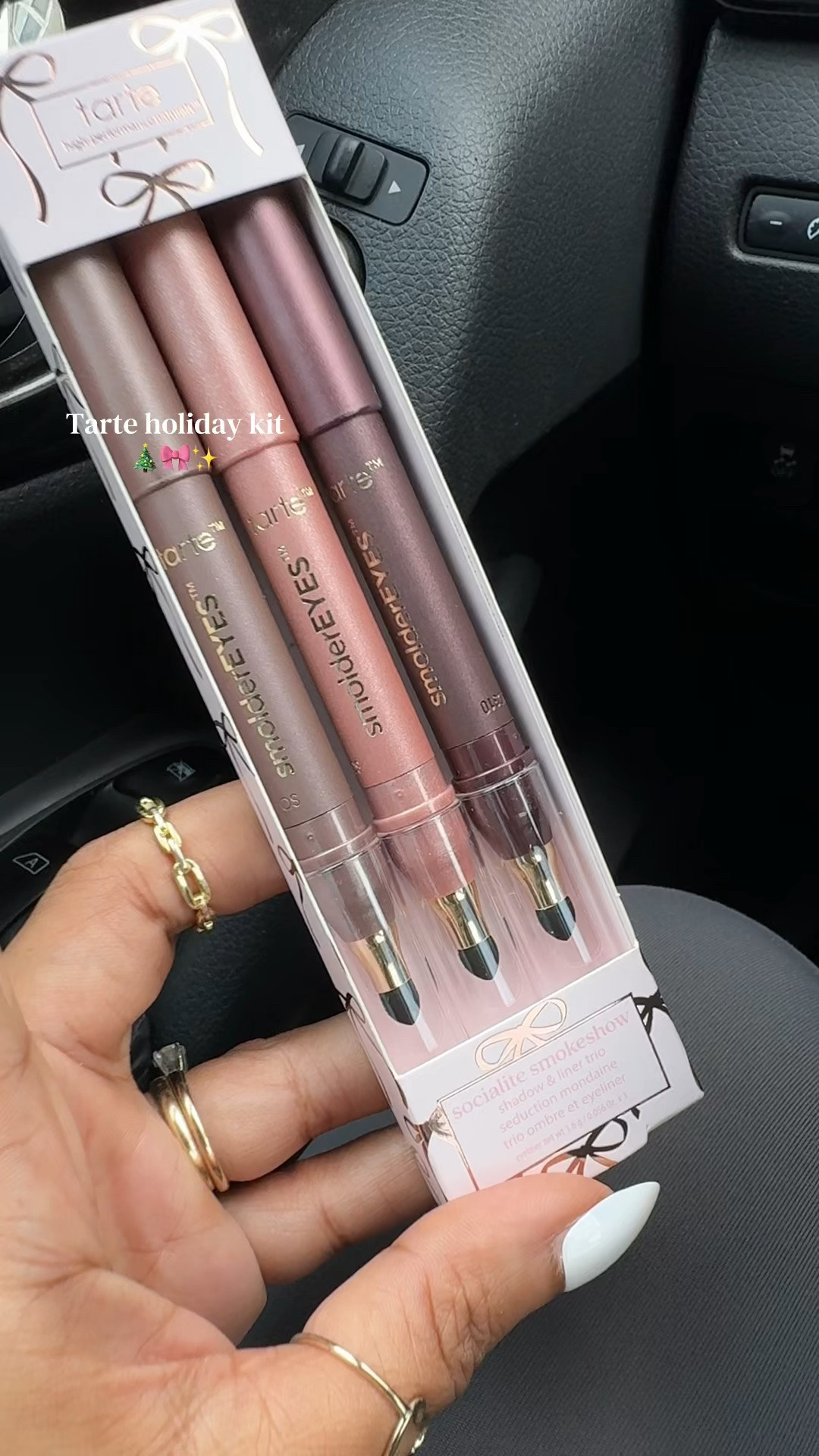 Tarte eyeshadow stick holiday set with a limited edition shade