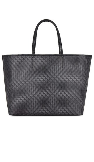 Emma Tote in Black Monogram Print | Revolve Clothing (Global)