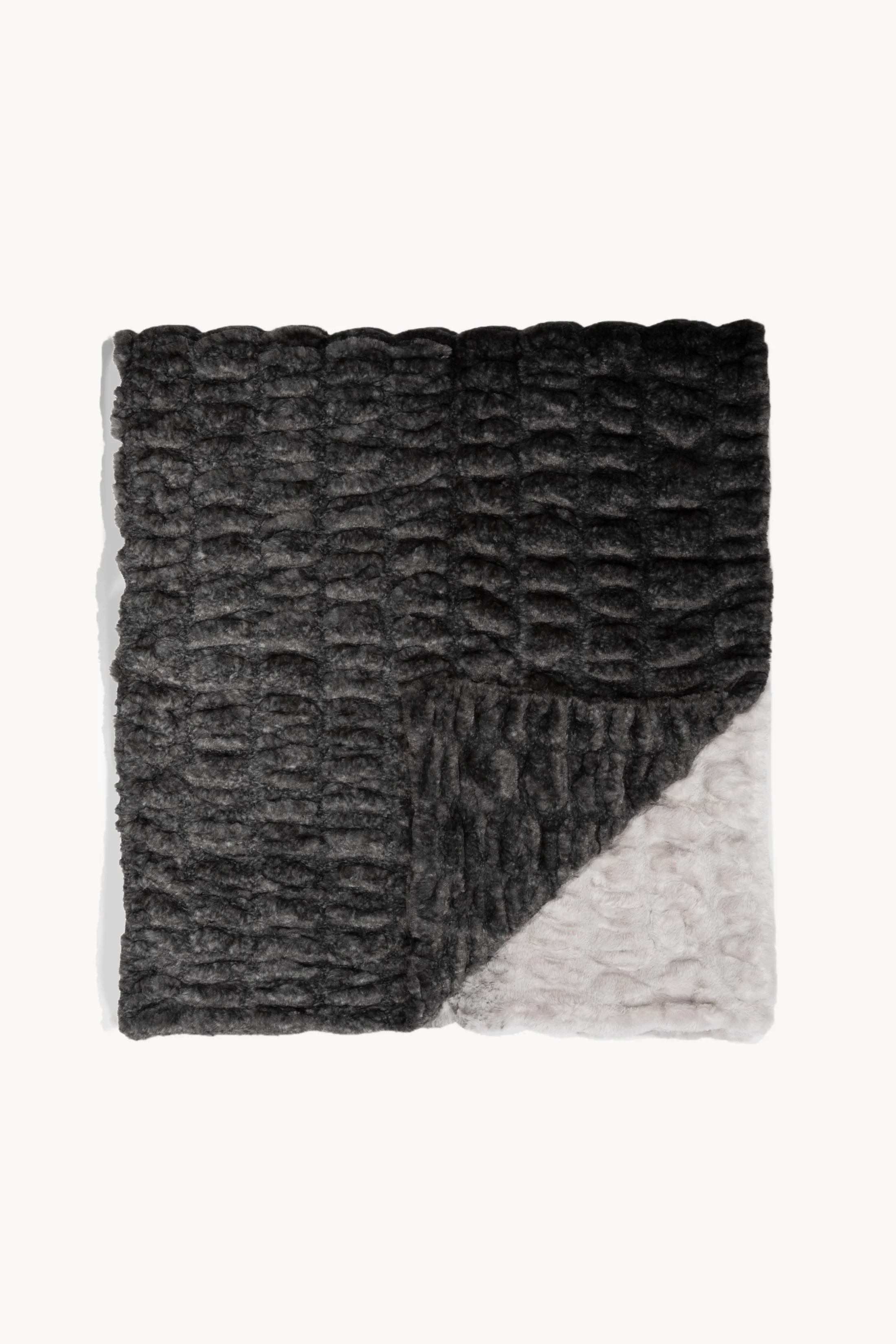 Charcoal Grey Ombre | Lola Blankets
