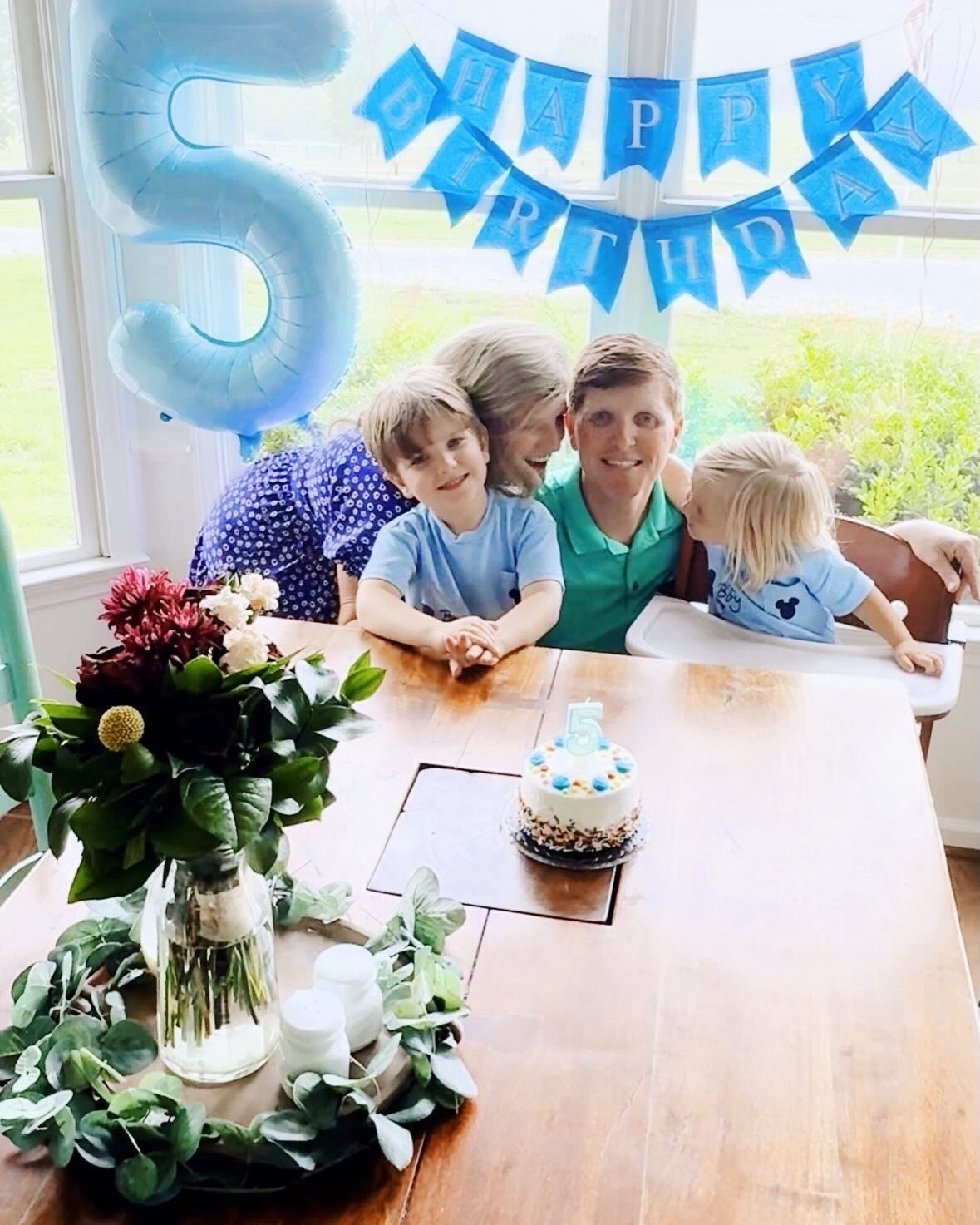 I love that my precious little May babies’ 👶🏼🩵👶🏼 birthdays 🎂🎈(just 5 days apart! 🎉) get to “ring in” ☀️ sweet summertime 🥳 every year!! 🤩 It’s been such a sweet rest of the week around here 🫶🏽 - library 📚/coffee shop 🧋play dates with friends, sweet slow mornings on the farm 🐓🌾 and in the garden 🪴, picking alllll the beautiful orange 🧡 blooms 🌼 from the land to put in vases 🫙 throughout the farmhouse 🏡, playing golf ⛳️ out front (with J’s new 🎁 golf clubs he’s been so excited about 😍), and we loved 🥰 having so many sweet friends over for a play date on the farm this beautiful morning today, too!! 🫶🏽Makes my heart so happy to have a full and happy home 🏡 and yard 🌳 - full of littles 👶🏼 running around 🌼, playing “school” 🍎 (sooo nostalgic to my childhood 🥹) biking down the driveway 🚲, and eating watermelon 🍉 - these are the days!! 🫶🏽 Happy FriYAY, y’all!! 🪻🌞 #maybabies #fridaycameraroll #lifelately #farmhouseliving #helloamericanhoneysummer