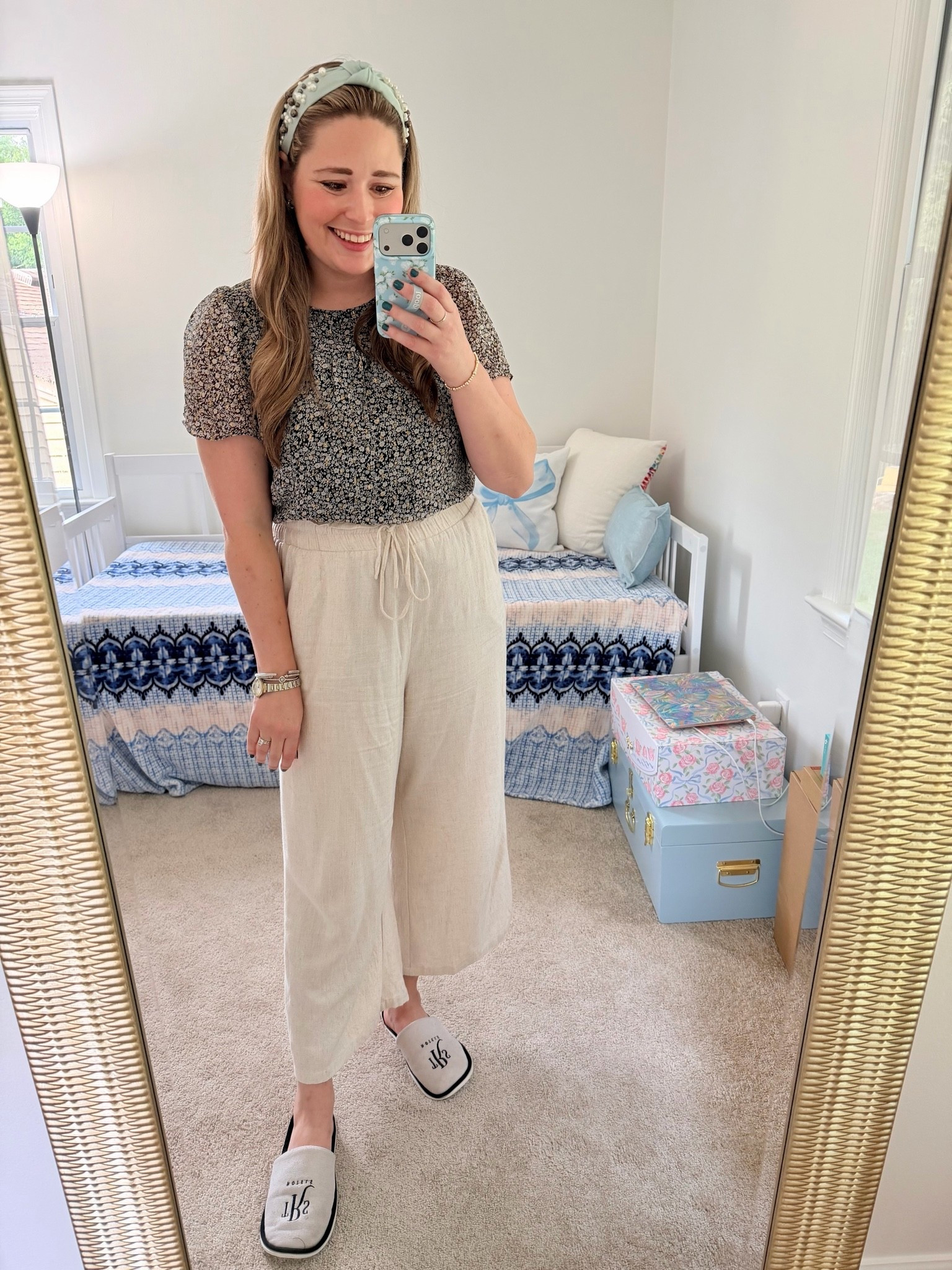 Casual workwear || WFH outfit || Linen pants

#LTKWorkwear