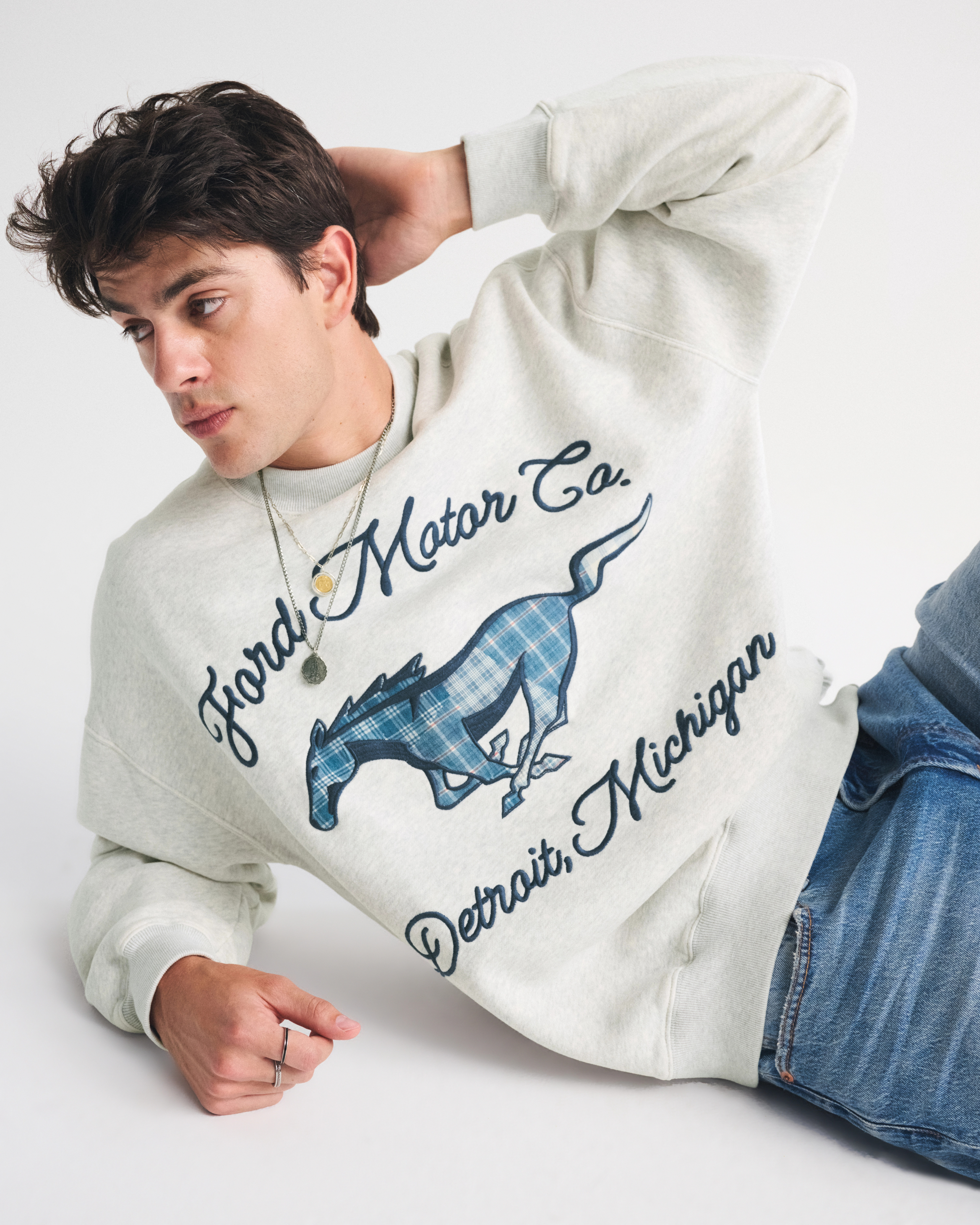 Ford Graphic Crew Sweatshirt | Abercrombie & Fitch (US)