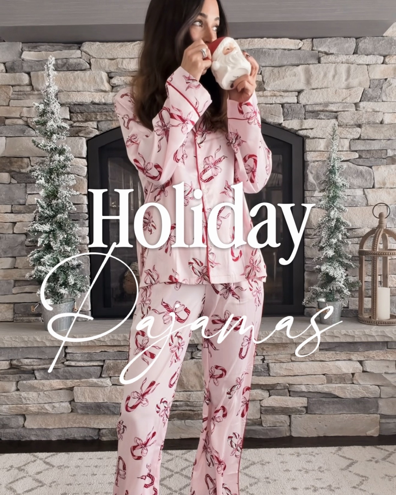 Cutest holiday prints I’ve seen 😍 these @victoriassecret pajamas are 30% off + so soft and lightweight! Wearing XS in all 🎁
#VSpartner 

#LTKCyberWeek #LTKHoliday #LTKGiftGuide