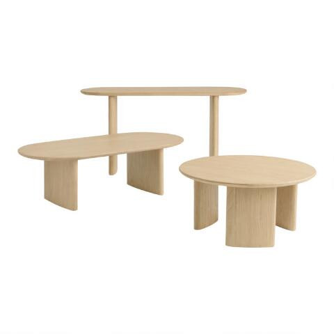 Zeke Natural Wood Table Collection | World Market
