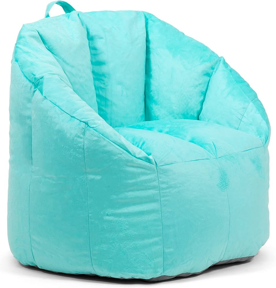 Big Joe Milano Bean Bag Chair, Mint Plush, 2.5ft | Amazon (US)