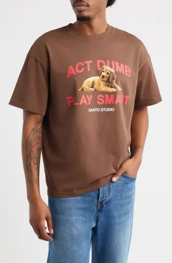 Act Dumb Play Smart Graphic T-Shirt | Nordstrom