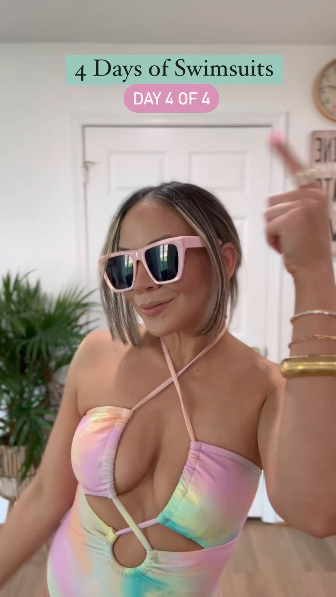 4 Days of Swimsuits - Day 4 of 4

Whether you're planning a tropical getaway, a beach party, or simply lounging by the pool, hope my reel series inspire you to find the perfect swimsuit. Also, this is giving me Barbie vibes!

#LTKunder50 #LTKswim #LTKtravel