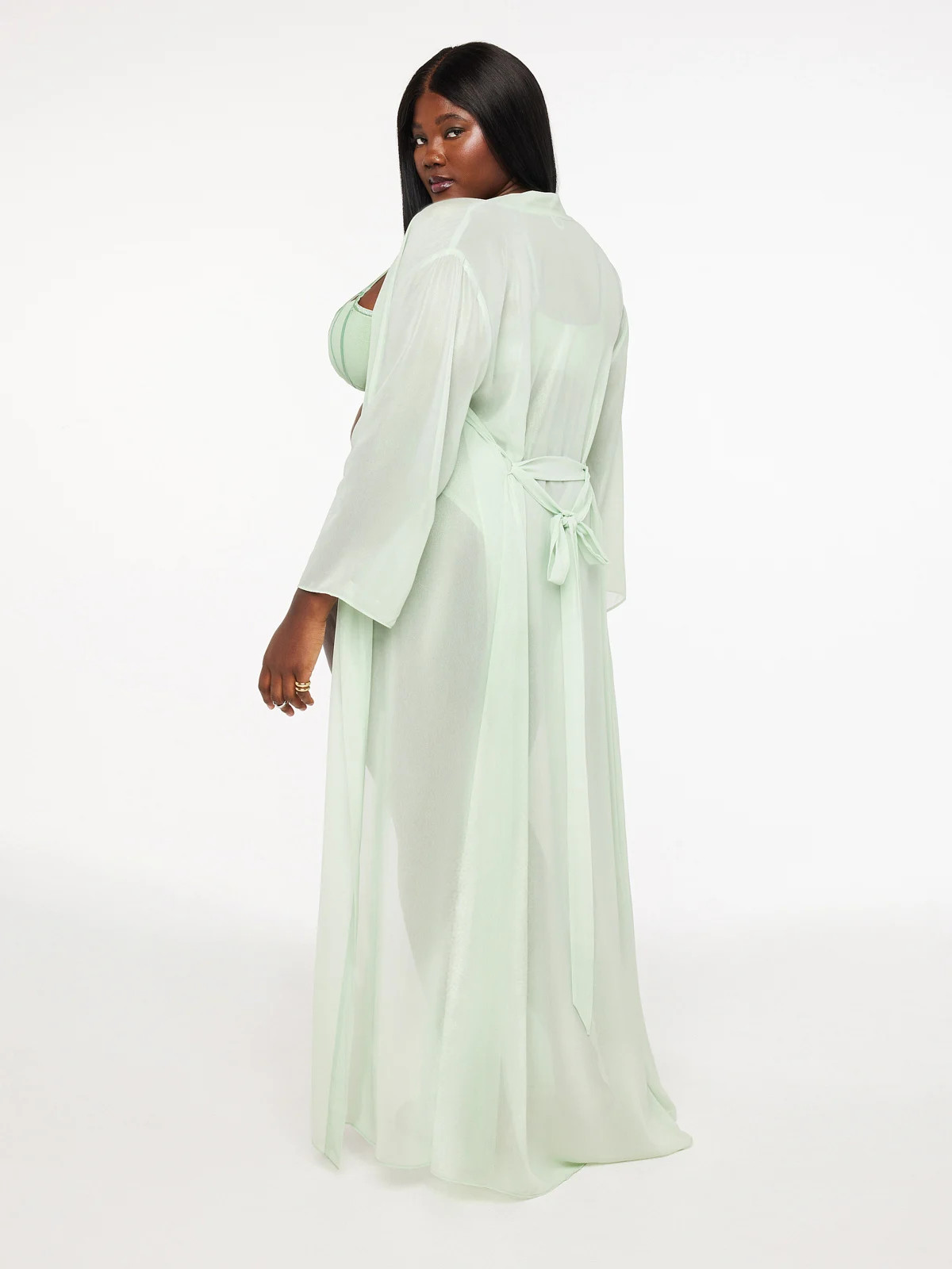 Going Platinum Long Robe | Savage x Fenty - North America