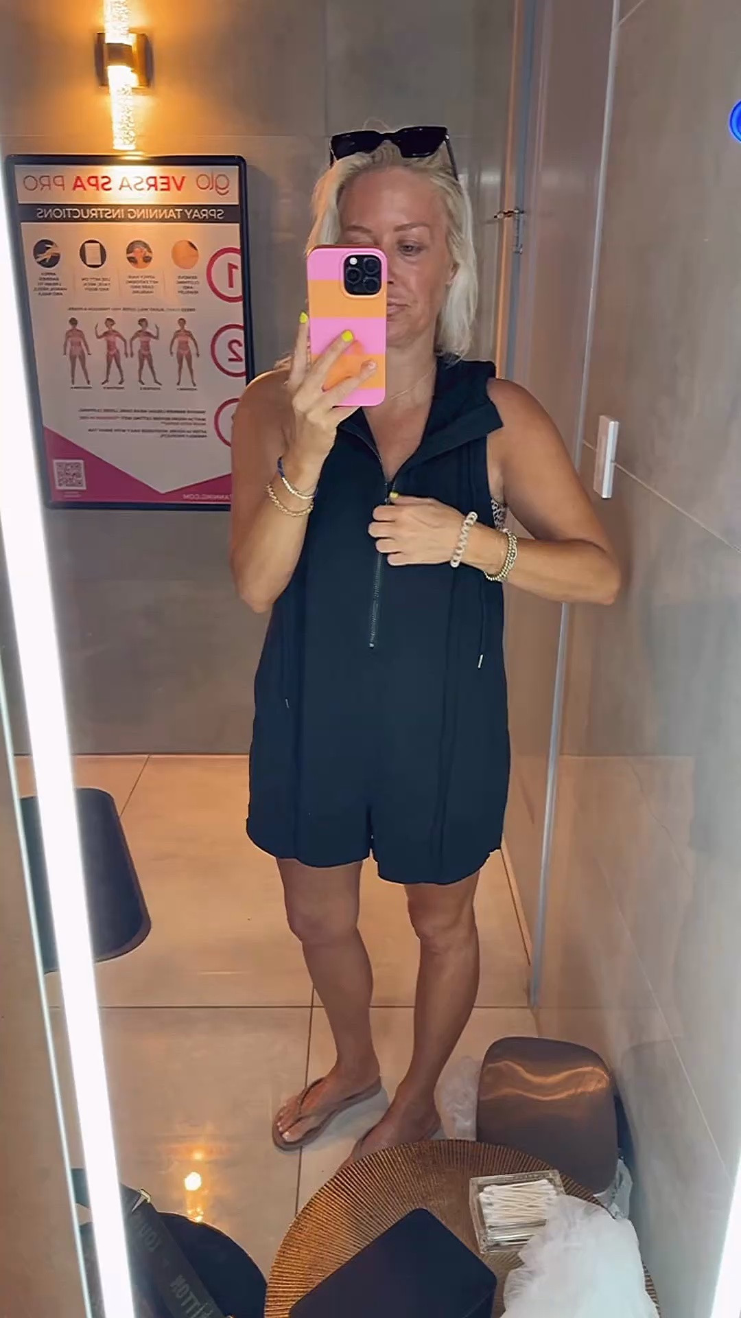 The best throw on and go romper - size