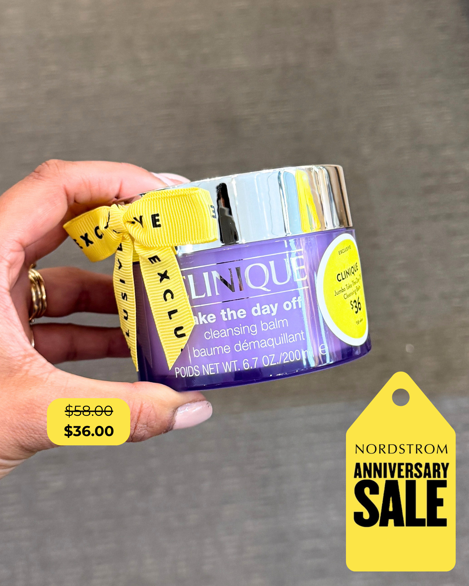 Nordstrom's Anniversary Sale has started- you don't want to miss out! Clinique has one of the best cleansing balms out there. @nordstrom #nordstromanniversarysale 

 #LTKSaleAlert