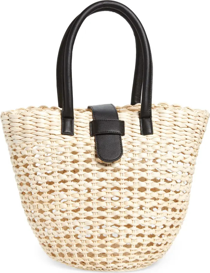 btb Los Angeles Jules Large Straw Tote | Nordstrom | Nordstrom