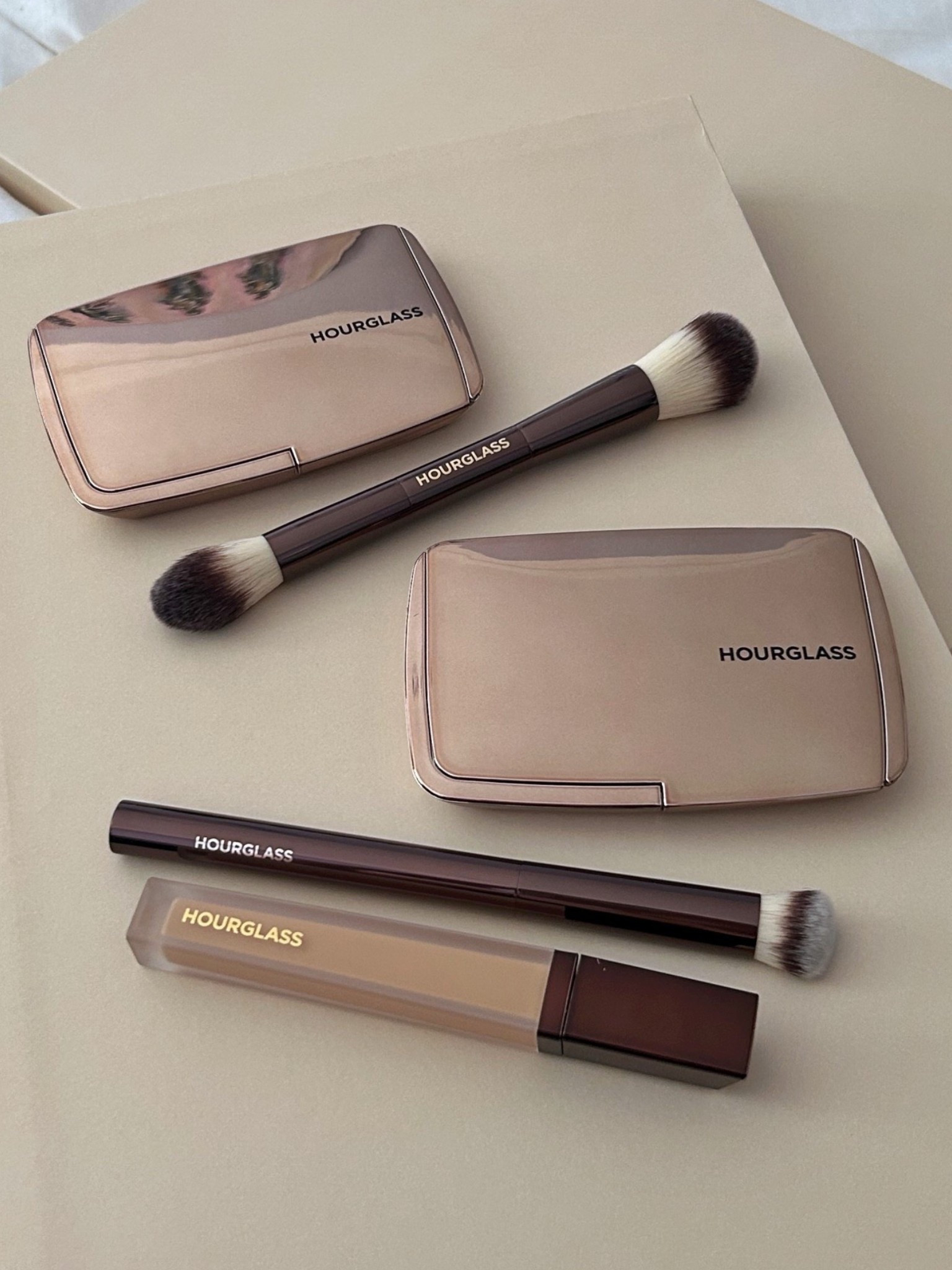 The Vanish Airbrush Concealer + Pressed Powder from Hourglass Cosmetics is a powerful complexion duo. The buildable concealer hides a multitude of dark circles and blemishes, and the sheer, matte powder gives a smooth finish 🖤 

#LTKgiftguide #LTKluxury #LTKbeauty