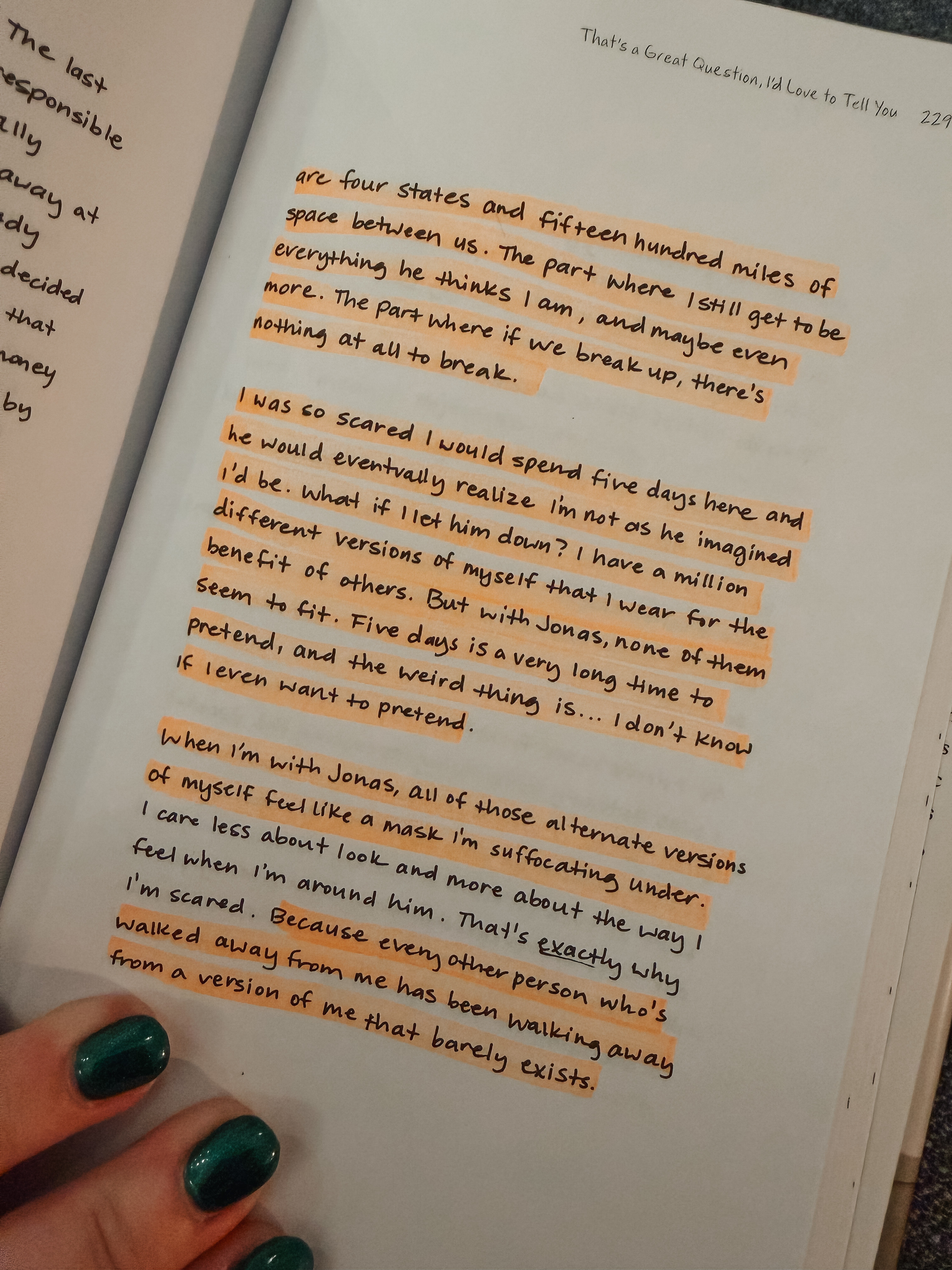 If you love heartfelt nonfiction with humor, vulnerability, and big-hearted storytelling, That’s a Great Question, I’d Love to Tell You by Elyse Myers is a must-read. This uplifting memoir blends personal essays with relatable moments perfect for contemporary nonfiction fans. Click through for the full review & follow for more bookish content, including book reviews, reading guides, and gifts for book lovers! 

 #LTKdayinmylife #LTKselfcare #LTKstorytime