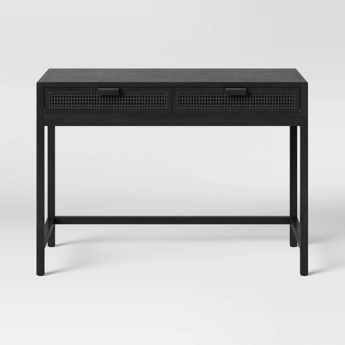 Minsmere Writing Desk with Drawers Black - Threshold™ | Target