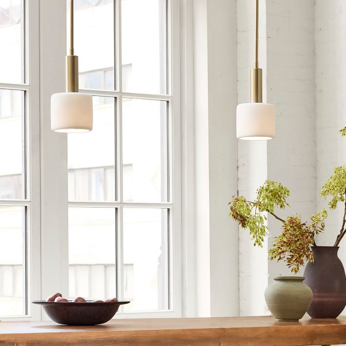 Anders Porcelain Pendant (5"–14") | West Elm (US)