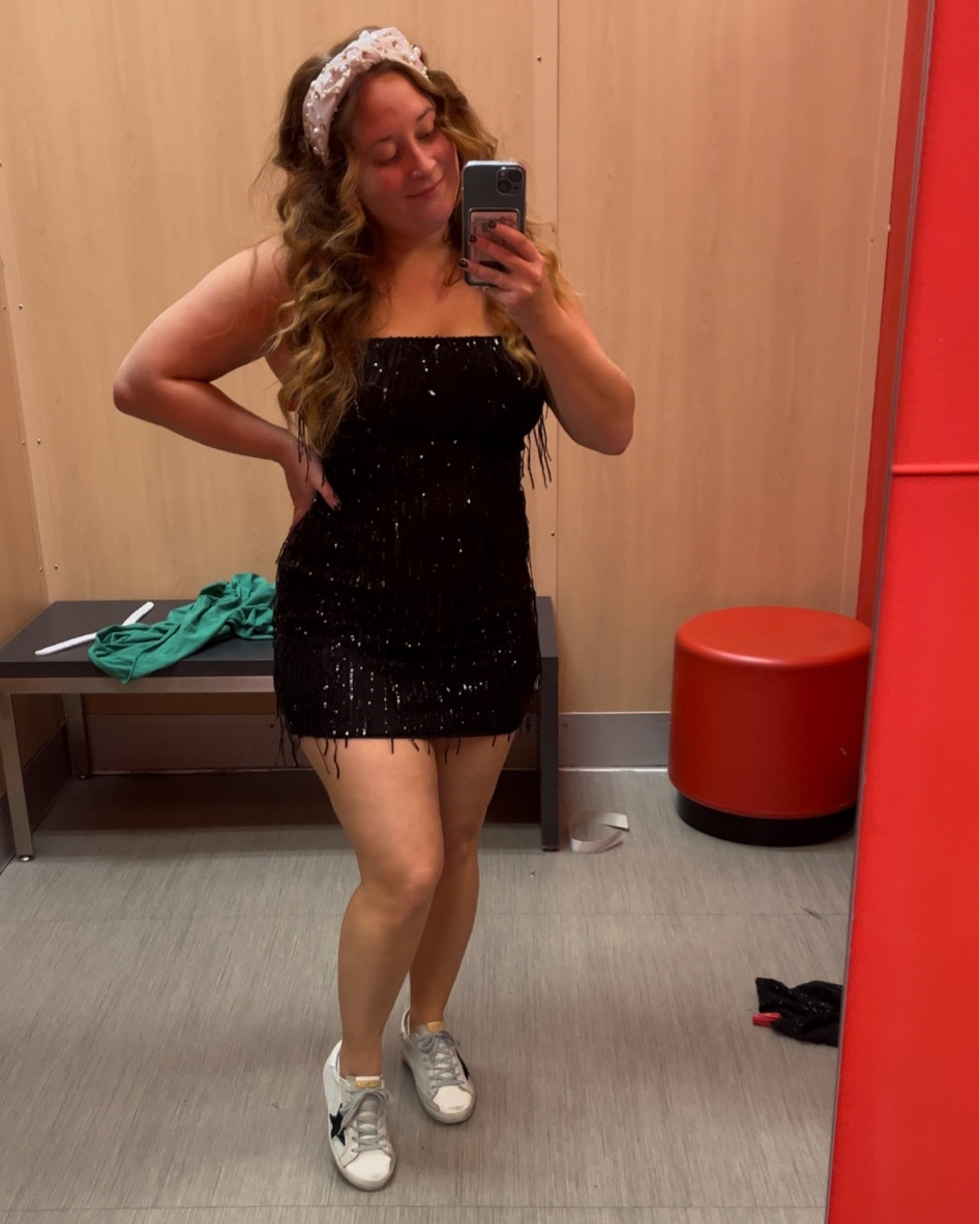 New Year’s Eve dress from target! Headband as well ✨

#LTKHoliday #LTKHolidaySale #LTKSeasonal