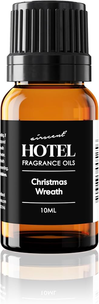AirScent Christmas Wreath Holiday Diffuser Oil - Premium Holiday Fragrance Oil for Ultrasonic and... | Amazon (US)
