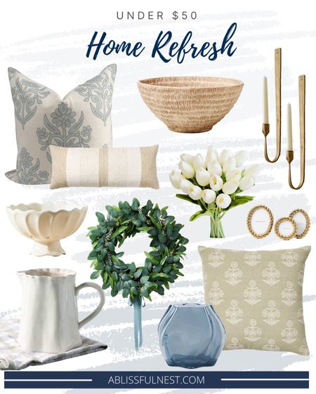Fresh and fun home decor finds under $50! 
Studio McGee wreath, real touch flowers, rattan basket, Target finds, Target style, Amazon finds. 


#LTKfindsunder50 #LTKfindsunder100 #LTKhome