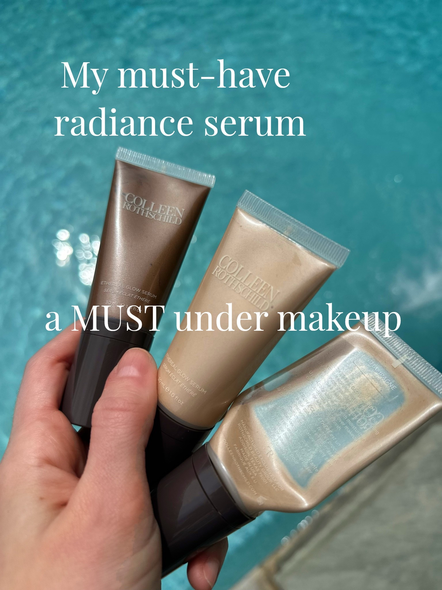 My must-have illuminating radiance serum is BACK IN STOCK and currently ON SALE!! 20% off sitewide @Colleen Rothschild during the 4th of July Sale 🇺🇸 
I use this every single day, before foundation (most of the time, alone without foundation). You can also mix with foundation or your fav spf!
It gives your skin the most beautiful healthy glow. I wear the champagne shade 
💫linking other products in my routine you should grab during the sale! 

Multi-Dimensional Pearls – Enhances soft radiance
Hyaluronic Acid – Plumps & hydrates
Lactobacillus Ferment – Supports microbiome balance
Mushroom Extract – Improves moisture retention

#LTKSaleAlert #LTKBeauty