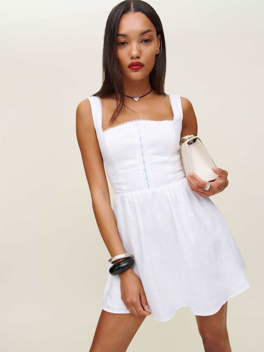 Sheri Linen Dress | Reformation (Global)