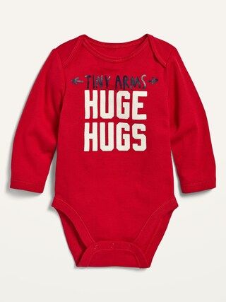 Unisex Graphic Long-Sleeve Bodysuit for Baby | Old Navy (US)