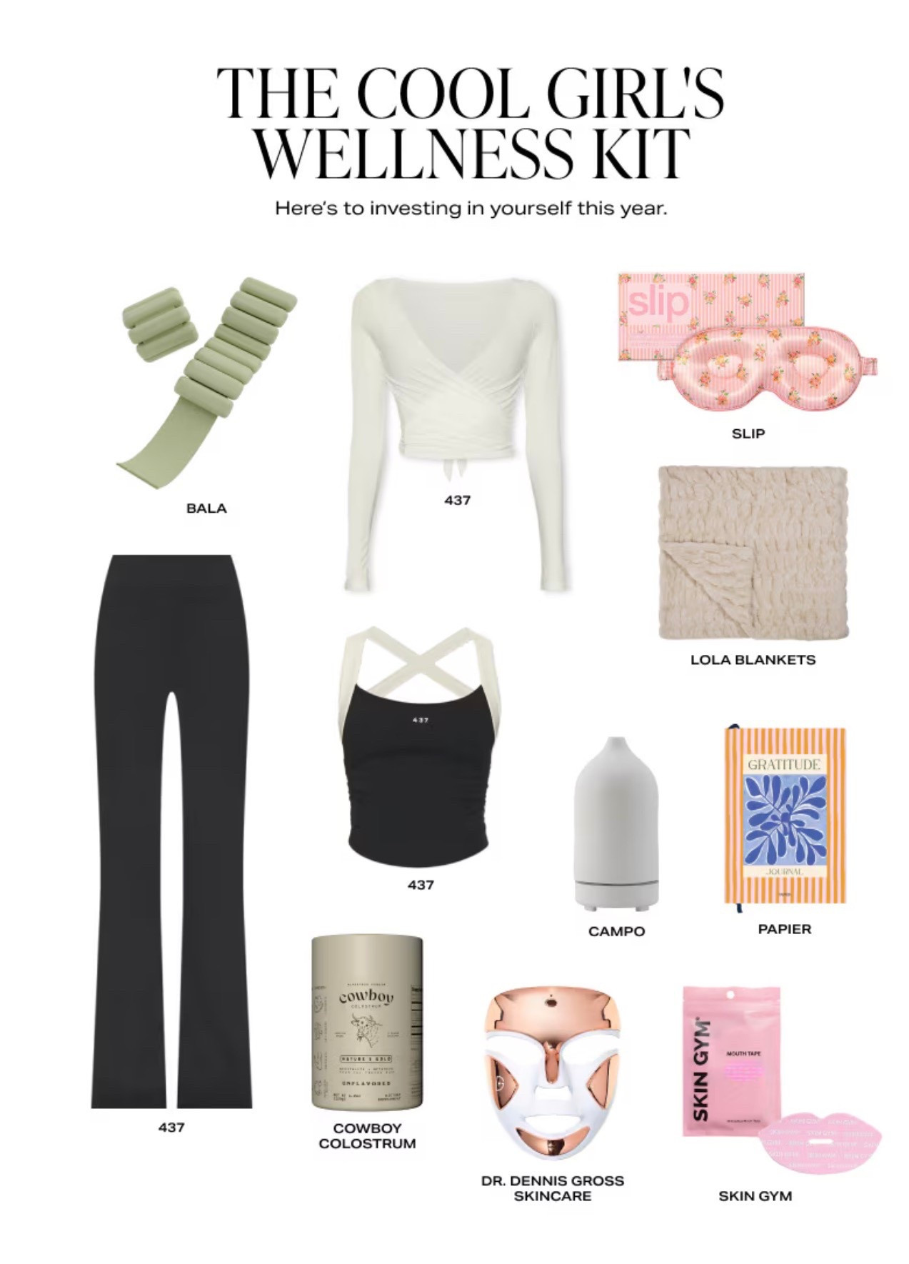 The cool girl’s wellness kit 🤍
Because self-care isn’t just a vibe—it’s a lifestyle.
From elevated athleisure to beauty tools that actually do something, this edit is all about investing in yourself, your routine, and your energy. Think pilates-core meets cozy nights in, skincare that works while you rest, and little rituals that make everyday feel luxe.
Everything linked so you can build your own wellness reset—one chic essential at a time.

This wellness aesthetic includes pilates-inspired activewear, weighted workout accessories, luxury sleep essentials, skincare tools, journaling must-haves, and cozy home vibes. Perfect for anyone building a soft, elevated routine that blends fitness, beauty, and comfort.

#LTKfitnessgoals #LTKselfcare #LTKmorningroutine