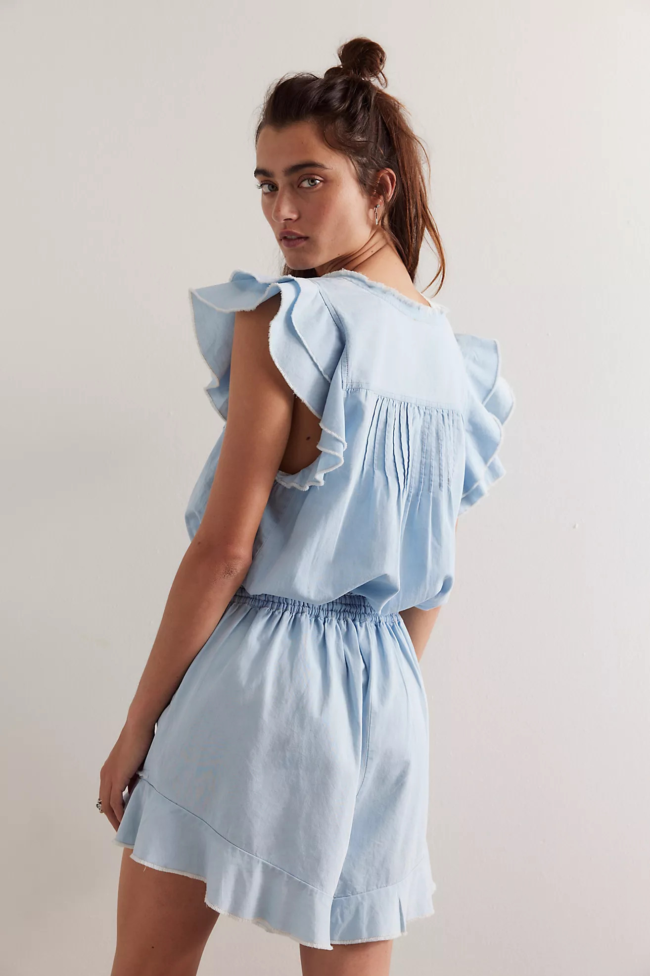 FP One Naya Chambray Romper | Free People (Global - UK&FR Excluded)