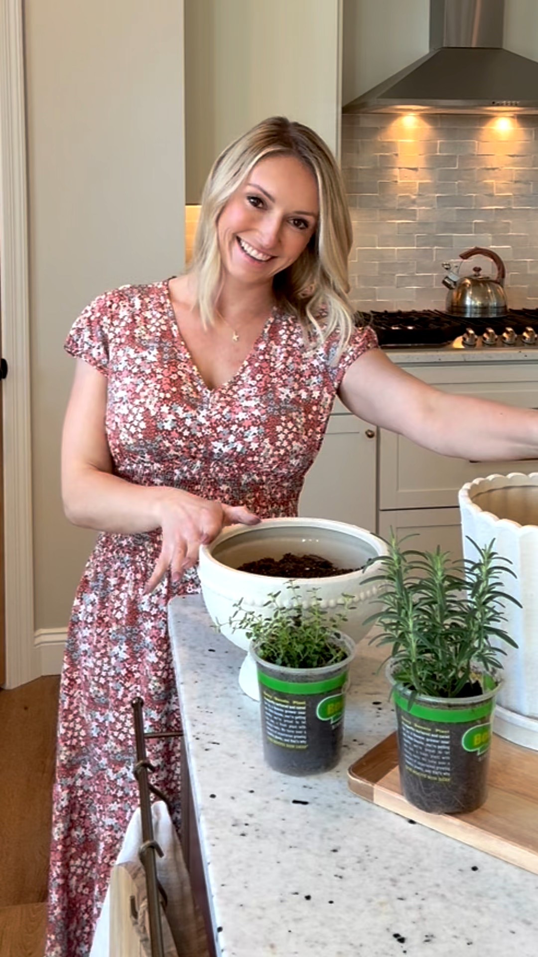 Spring is starting to show up here, and bringing fresh herbs into the kitchen always feels like a quiet reset. I keep them here not just to cook with, but because they soften the space and make it feel lived in instead of styled. It’s a small detail, but one that changes how the room feels day to day.

Save this for a spring refresh.

#springhome #kitchendesign #kitcheninspo #homesweethome #simpleliving #seasonalstyling #designinspo


#LTKHome