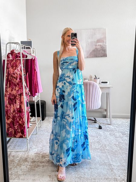 Spring & Summer wedding guest dresses I’m loving! 🦋 This blue floral maxi is beautiful - wearing a size XS. Fits true to size.

Summer wedding guest dresses, Summer wedding guest, summer wedding dress, Summer wedding, Summer wedding guest, Spring wedding outdoors, Abercrombie, wedding guest Summer, Abercrombie sale, Abercrombie wedding guest dress, Abercrombie maxi dress, garden party outfit, garden party dress, garden party dresses, bridal shower guest dress, baby shower guest dress, cocktail dress, dinner party outfit, dinner party, dinner party dresses, baby shower guest outfit 

#LTKSeasonal #LTKstyletip #LTKwedding