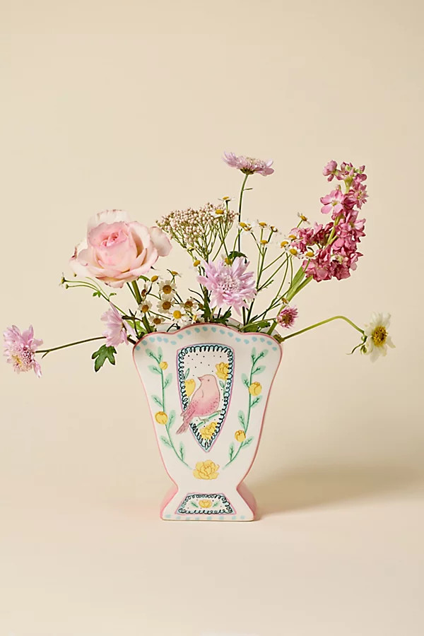 Ceramic Fan Vase in Assorted at Urban Outfitters | Urban Outfitters (US and RoW)