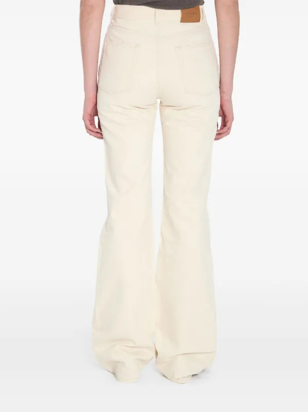 Saint Laurent 70s Jeans | White | FARFETCH UK | Farfetch Global