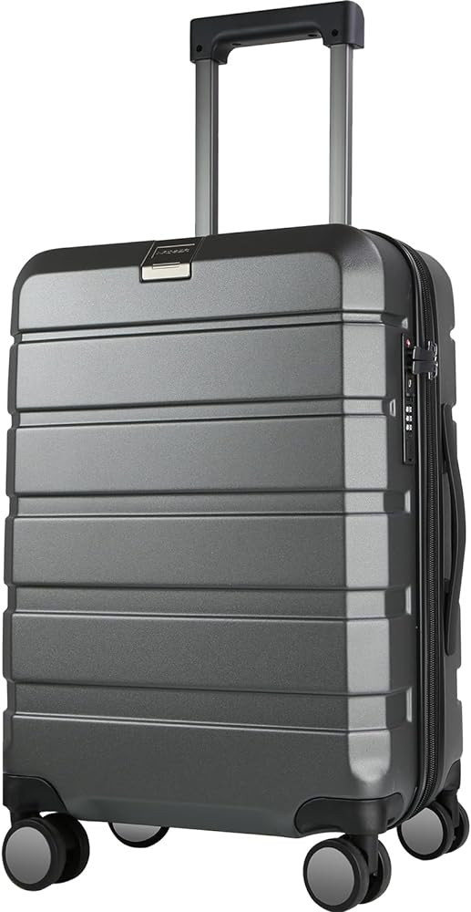 KROSER Hardside Expandable Carry On Luggage with Spinner Wheels & Built-in TSA Lock, Durable Suit... | Amazon (US)