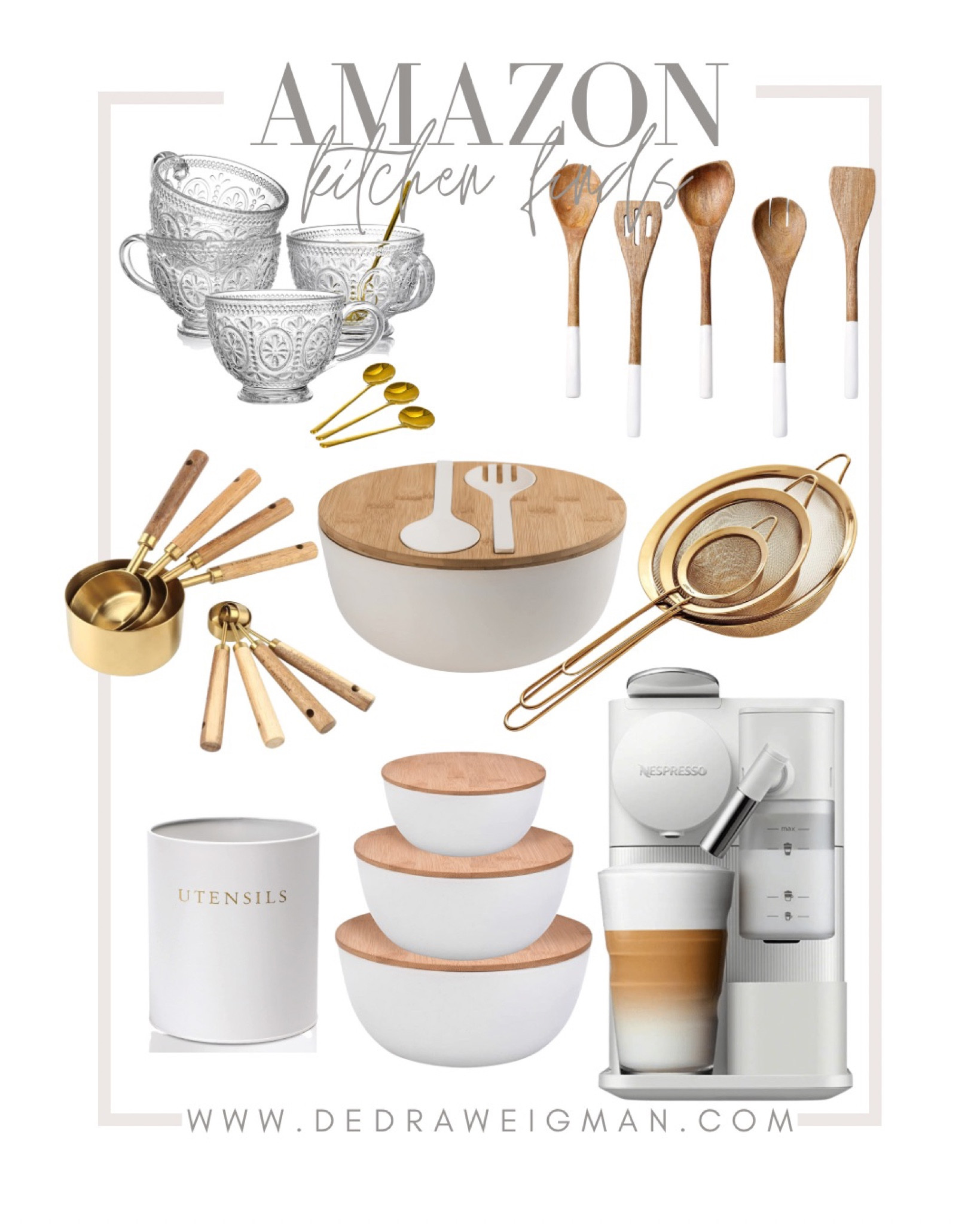 Amazon kitchen finds! These neutral Kitchen accents are perfect for your kitchen. And that white Nespresso coffee machine ✨✨✨

#kitchenaccents #kitchendecor #amazonhome #kitchenaccessories #glasscoffeemug

#LTKhome #LTKunder50