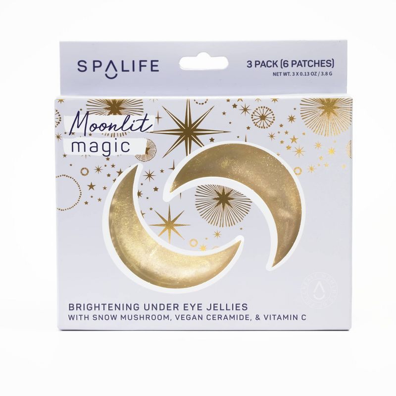 SpaLife Moonlit Magic Brightening Under Eye Jelly - 0.39oz | Target