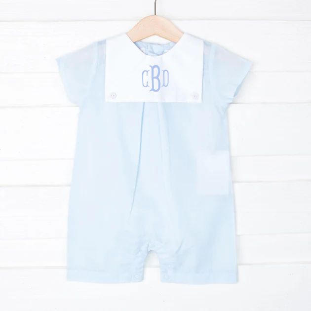 Light Blue Bib Shortall | Classic Whimsy