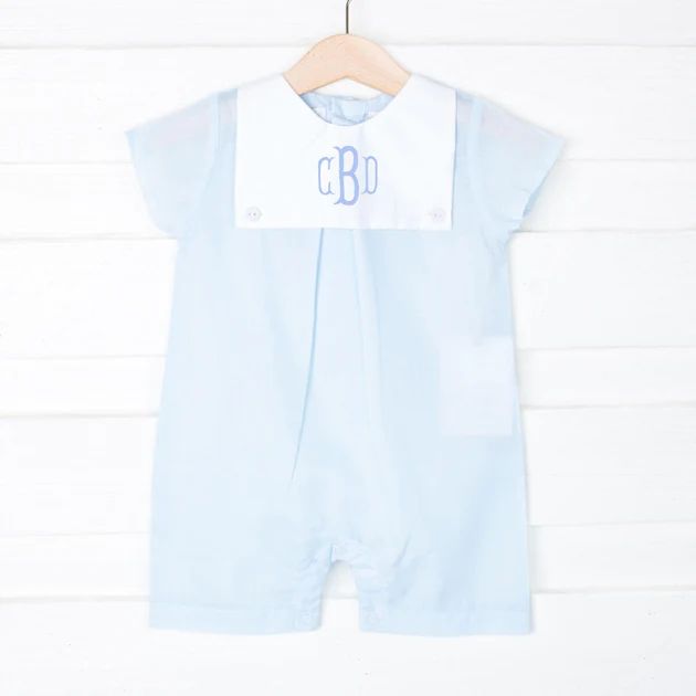 Light Blue Bib Shortall | Classic Whimsy