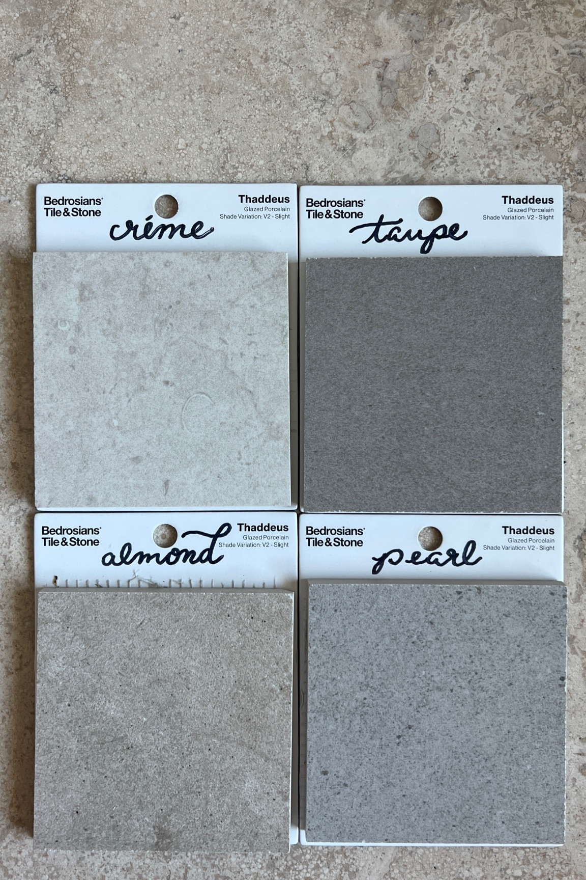 Modern concrete look tiles! #meandmrjones 

#LTKhome